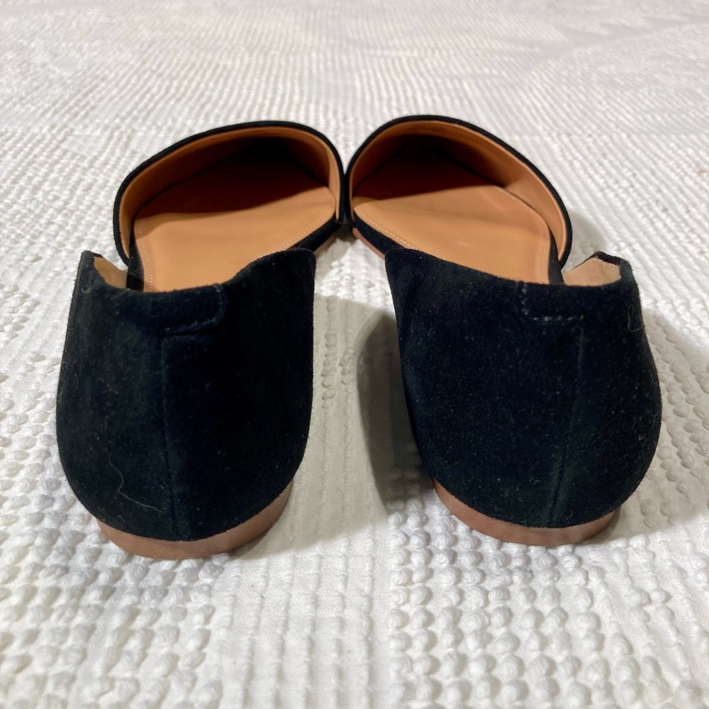 J Crew D’Orsay Black Flats - Picture 2 of 3
